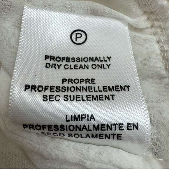 EUC Verb by Anthropologie Elegant White Lace Beaded Ruffle Bohemian Top - Picture 12 of 12